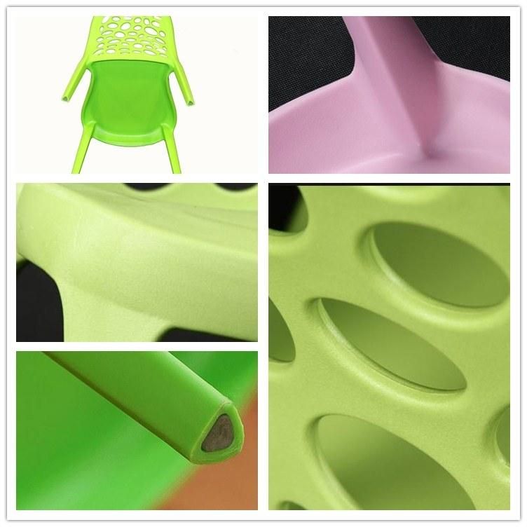 Factory Price Fashionable Simple Office Reception Negotiation Plastic Dining Bubble Chair