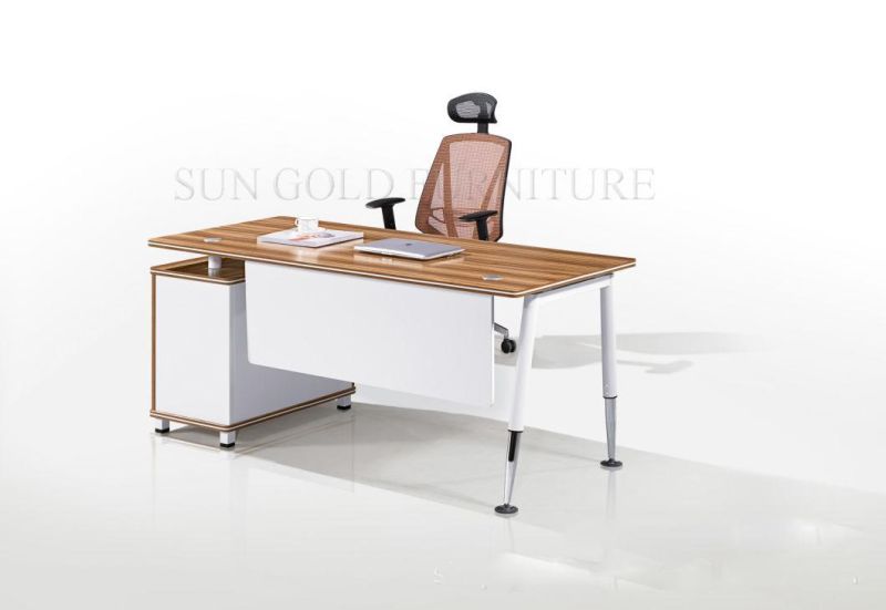 Foshan Design Wooden Upscale Corner Big Boss Office Desk