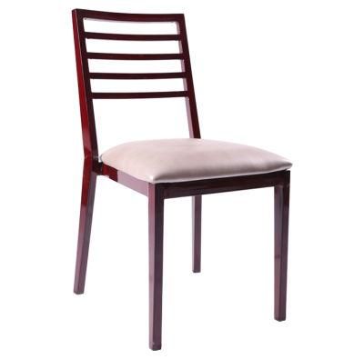 Top Furniture Nice Back Metal Banquet Dining Chair