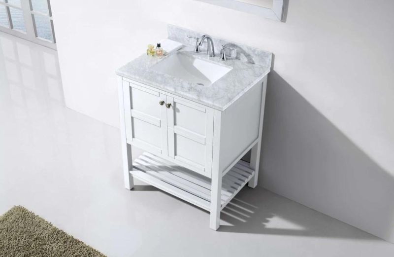 2022 Simple Bathroom Cabinet with Mirror for Small Bathroom