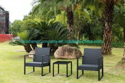 3PCS Modern Leisure Wicker Rattan Patio Home Hotel Office Outdoor Garden Furniture