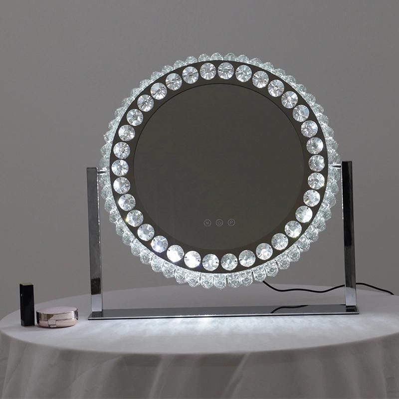 Factory LED Crystal Vanity Mirror with Light for Makeup