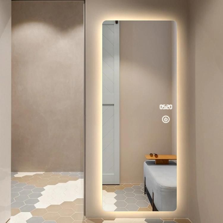 Illuminated Backlit Lighted LED Bathroom Mirror Full Body China Factory Supplier