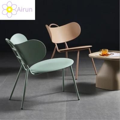 Dining Chairs Modern Simple Backrest Coffee Chair Designer Leisure Iron Loft Office Chair