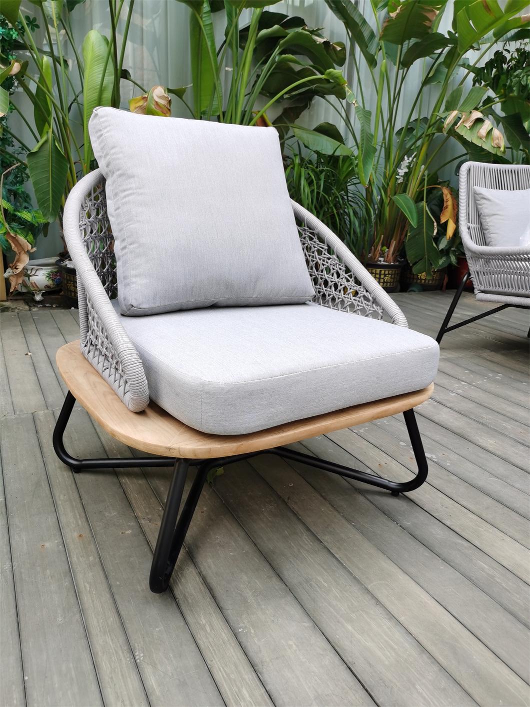 Modern Style Home Garden Patio Outdoor Rattan Furniture Chair