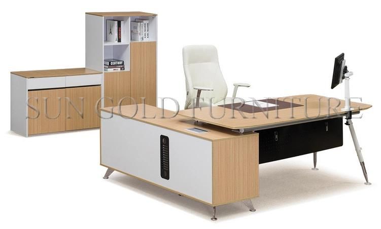 High Quality Wooden Corner Shape Manager Office Desk (SZ-OD706)