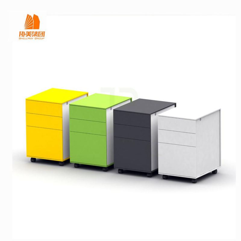 3 Drawer Modern Office Mobile Pedestal, Mobile File Cabinet, Office Furniture