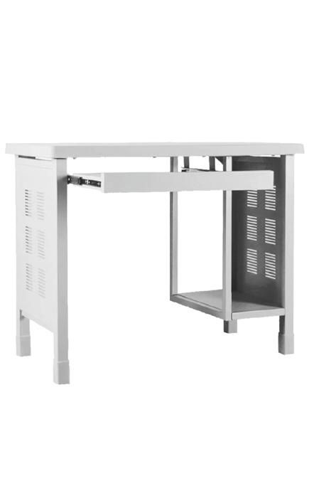 1200 Length Steel Computer Table with 3 Drawers Steel Computer Table for Study/ Read Book