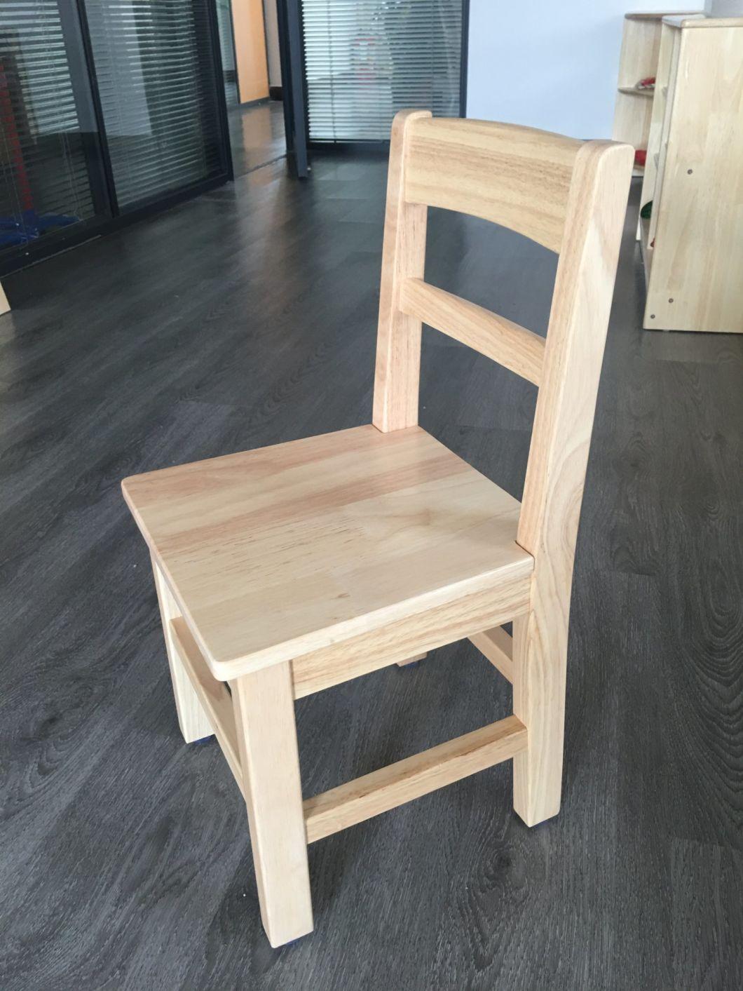 Kindergarten Kids Chair, Nursery School Classroom Table Chair, Preschool Furniture, Student Stack-Able Wooden Stack Chair