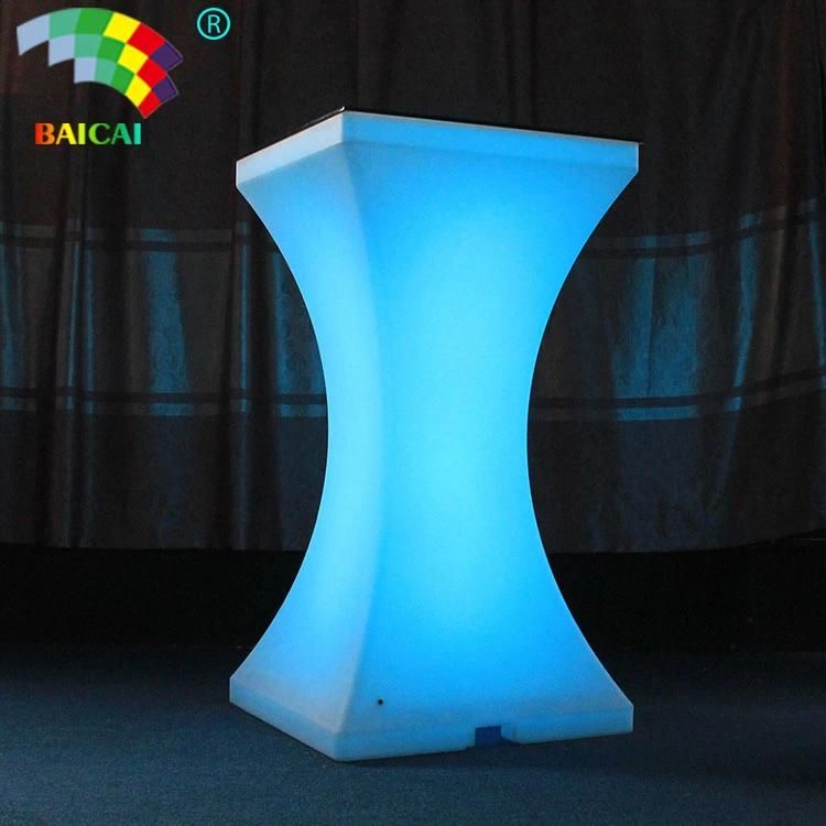 Modern LED Table LED Bar Table / Acrylic LED Cocktail Table / LED Furniture