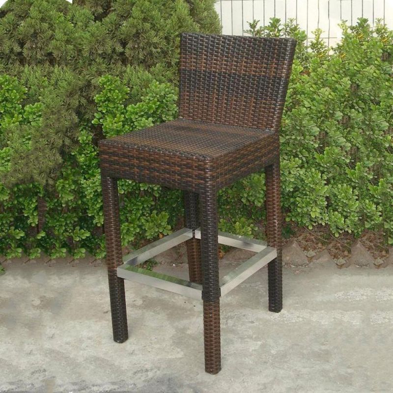 Outdoor Garden Bar Chair Stool Aluminum Cheap China Furniture