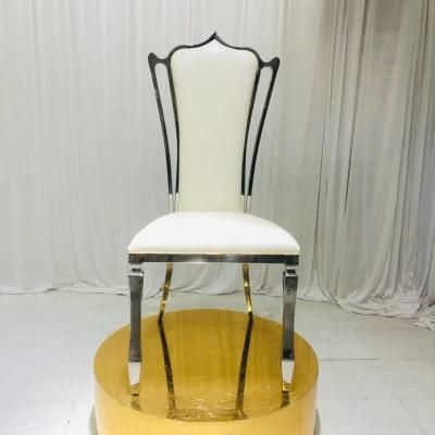 Post Modern Stainless Steel Chair Home Furniture Wedding Chair