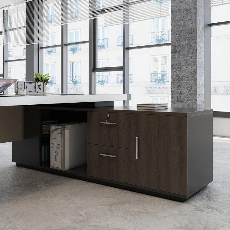 Modern Furniture Wooden Executive Computer Desk Office Table