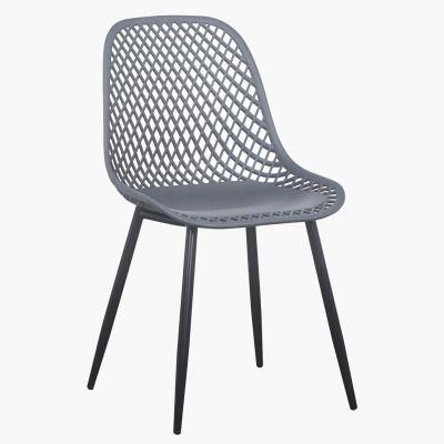 Modern Home Lounge Bar Living Room Leisure Dining Furniture Outdoor Metal Plastic Modern Hotel Meeting Garden Training Dining Chair