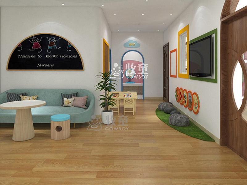 Cowboy Kids Preschool and Kindergarten Reception Furniture Design for Sale