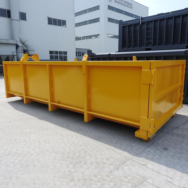 Waste Trash Hook Lift Bin Truck Modern Dustbin