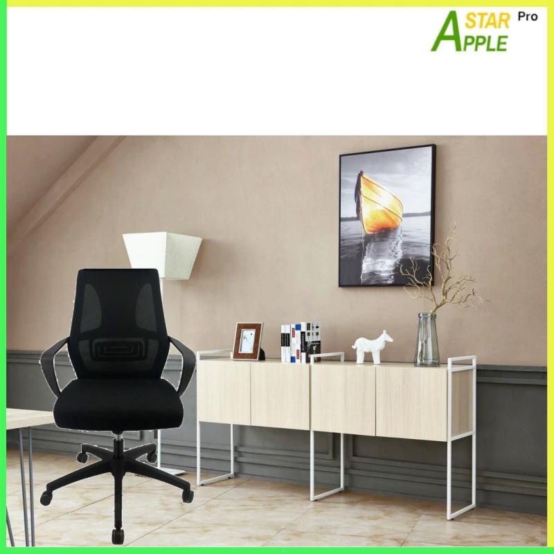 Good Looking Furniture Plastic Chair with Five-Star Nylon Base