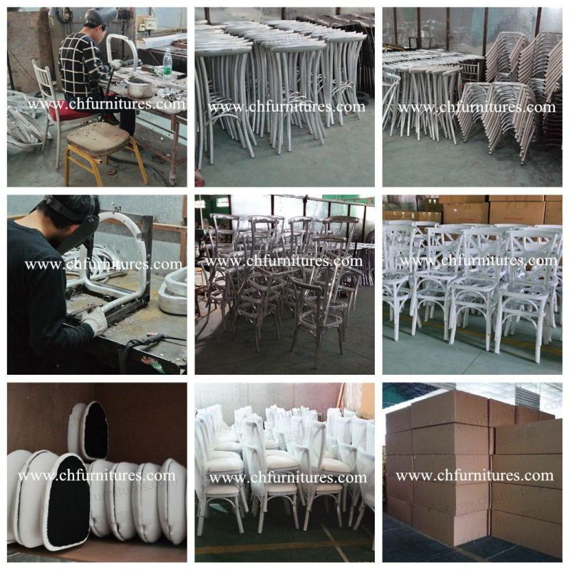 Yc-A80-01 Hot Selling 2020 Stacking Gold Metal Chiavari Chair for Wedding