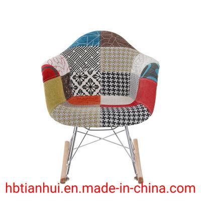 Modern Furniture Seat Fabric Rocking Chair/Stool Dining Chairs/Restaurant Chairs/Home Dining Chairs