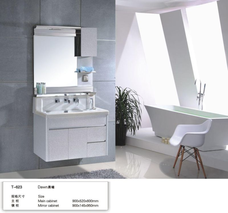 201 Stainless Steel Luxury Modern Wall Home Decor Bathroom Furniture