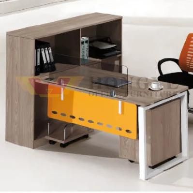 Modern Discount Modular Office Staff MDF Furniture (HY-Z19)