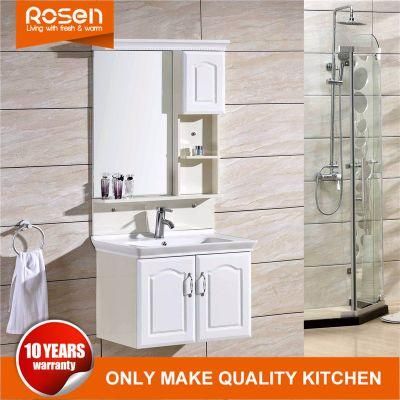 Chinese Wholesale Customized Melamine Hanging Wall Bathroom Vanity Cabinets