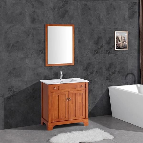 Bathroom Vanity Cabinet/Wood Wash Basin Stand/Wood Bathroom Furniture T9121