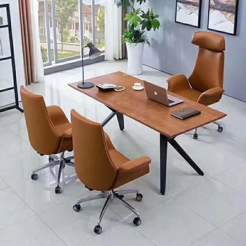 Foshan Office Chairs Modern New Design Leather High Back Executive Chair