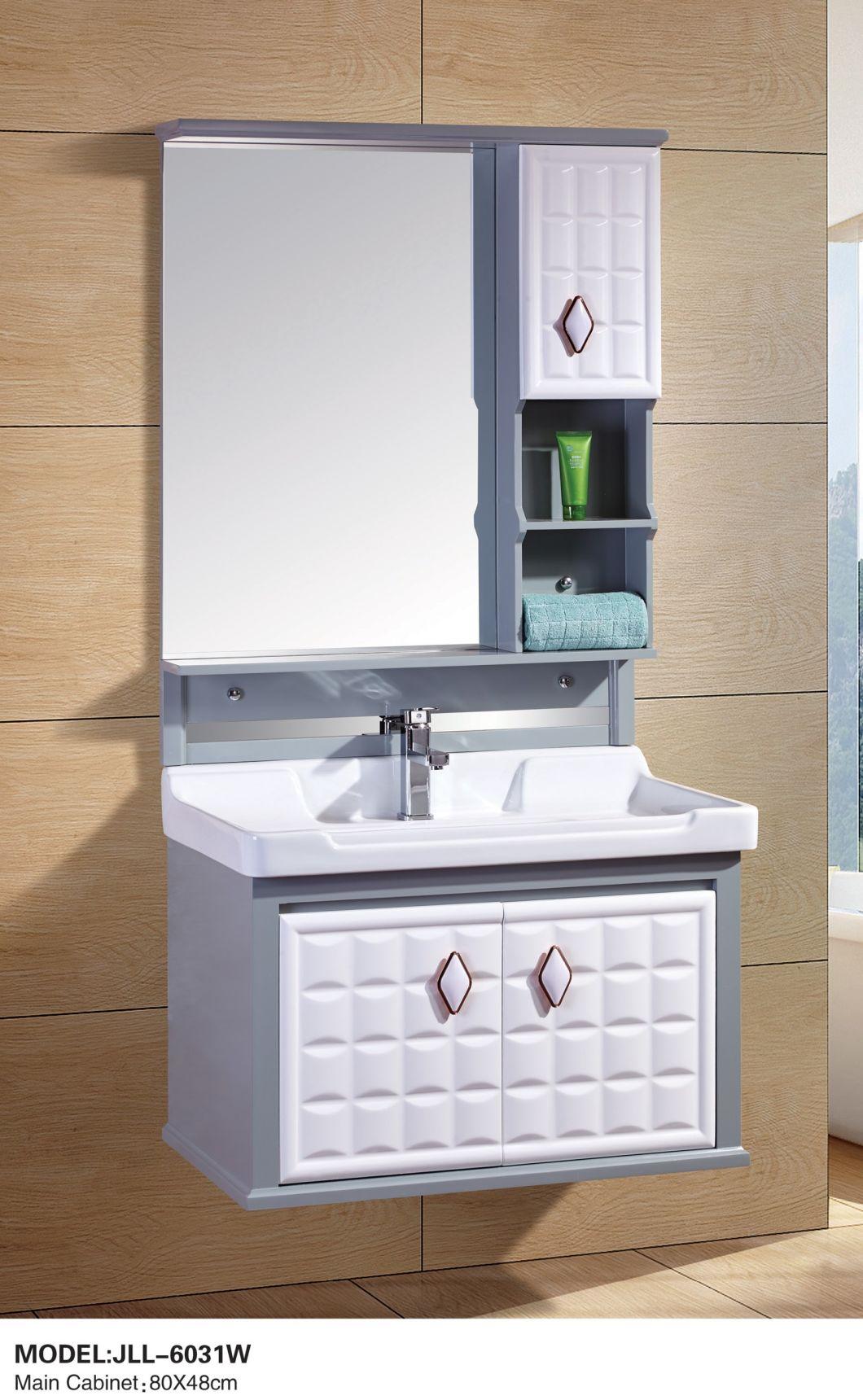 Wholesale Cheap Wall Mounted Bathroom Vanity Vanities PVC Modern Classic Furniture