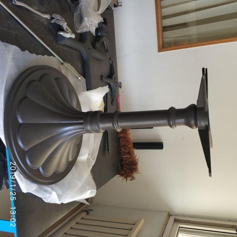 High Quality Heavy Duty Cast Iron Table Base Restaurant Furninture Dining Table