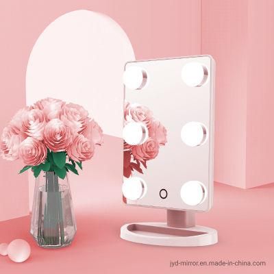 Desk 3 Color Lighting Modes Hollywood Lighted Makeup Mirror