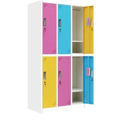 Modern Office Furniture Metal Gym Steel Storage Cabinets Wardrobe Locker