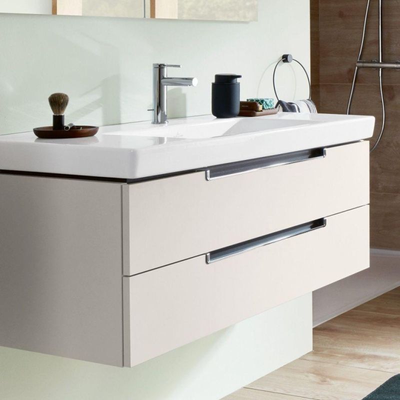 Nordic Melamine Bathroom Cabinet Modern Simple Floor Bathroom