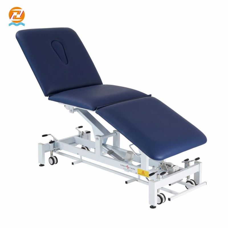 Three Function Adjustable Wooden Modern Mobile Nursing Hospital Bed Elderly Electric Home Care Bed