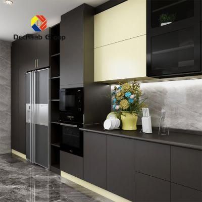 Custom Assemble Modern High Gloss UV Painting Kitchen Cabinets