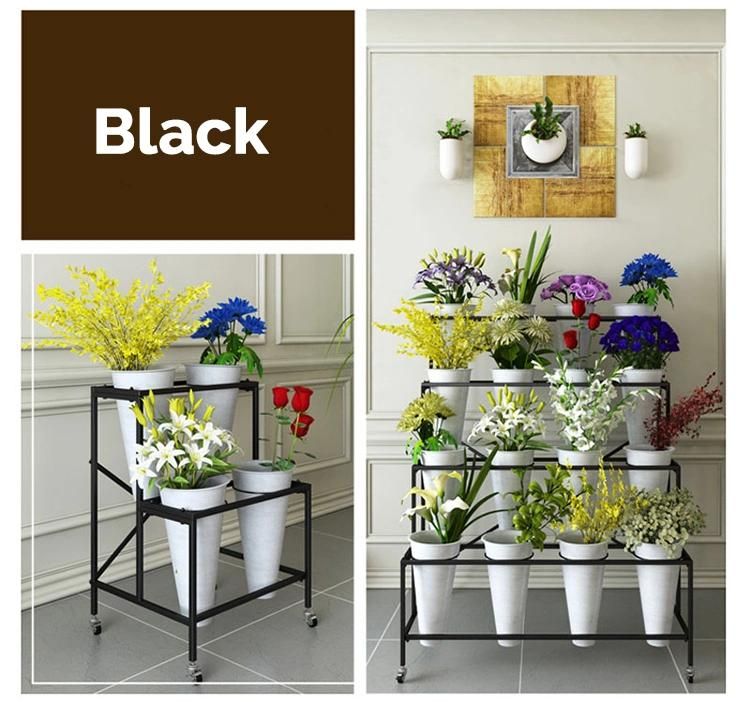 Modern Design Metal Flower Plant Pot Stand Display Rack