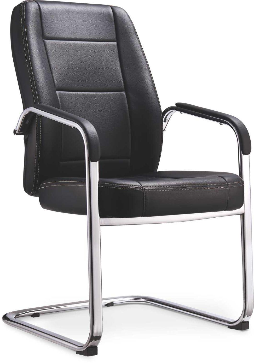 Modern Office Furniture Conference Manager Use Leather Visitor Meeting Computer Chair