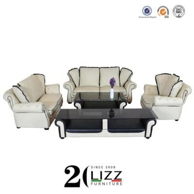 Home Furniture Modular Leisure Leather Sofa Set for Living Room