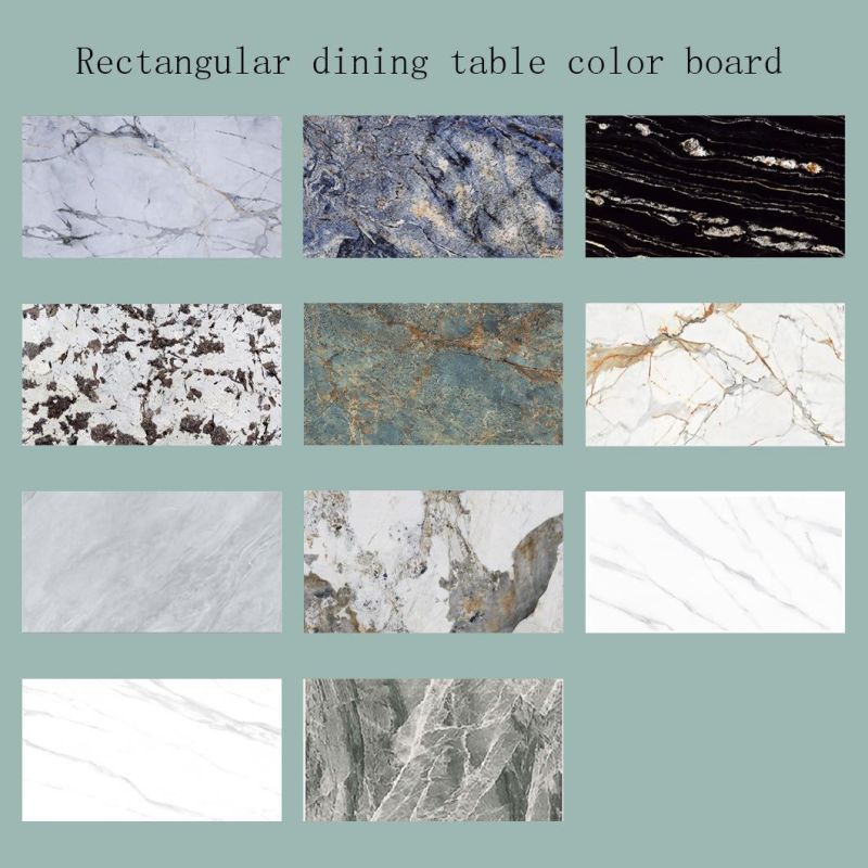Modern Popular Rock Board Furniture Dining Table