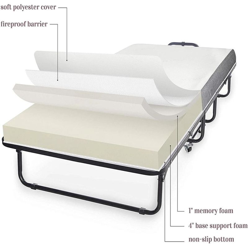 Leland Koala Twin Single King Full Size Mattresses Sleep Well Spring Latex Gel Memory Foam Mattress and a Super Strong Sturdy Frame