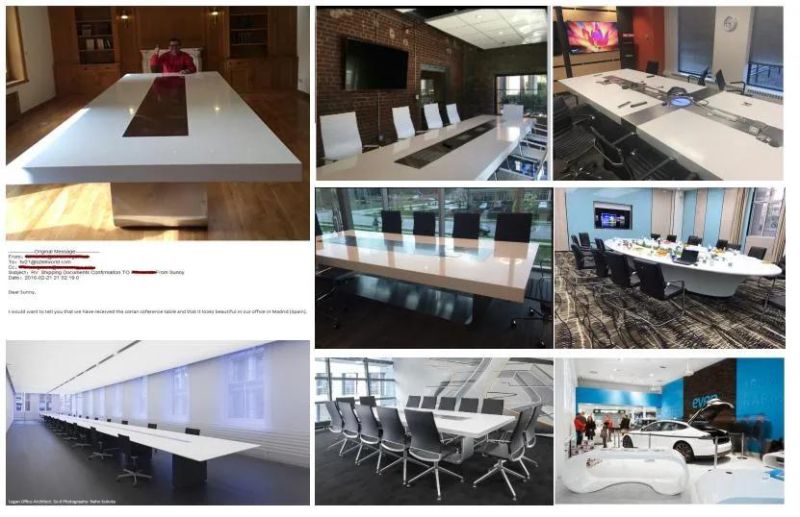 20 Person Meeting Desk Design High Tech Modern Office Conference Table