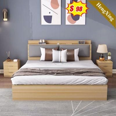 Modern Bedroom Furniture Beds High Gloss Storage Double Bed