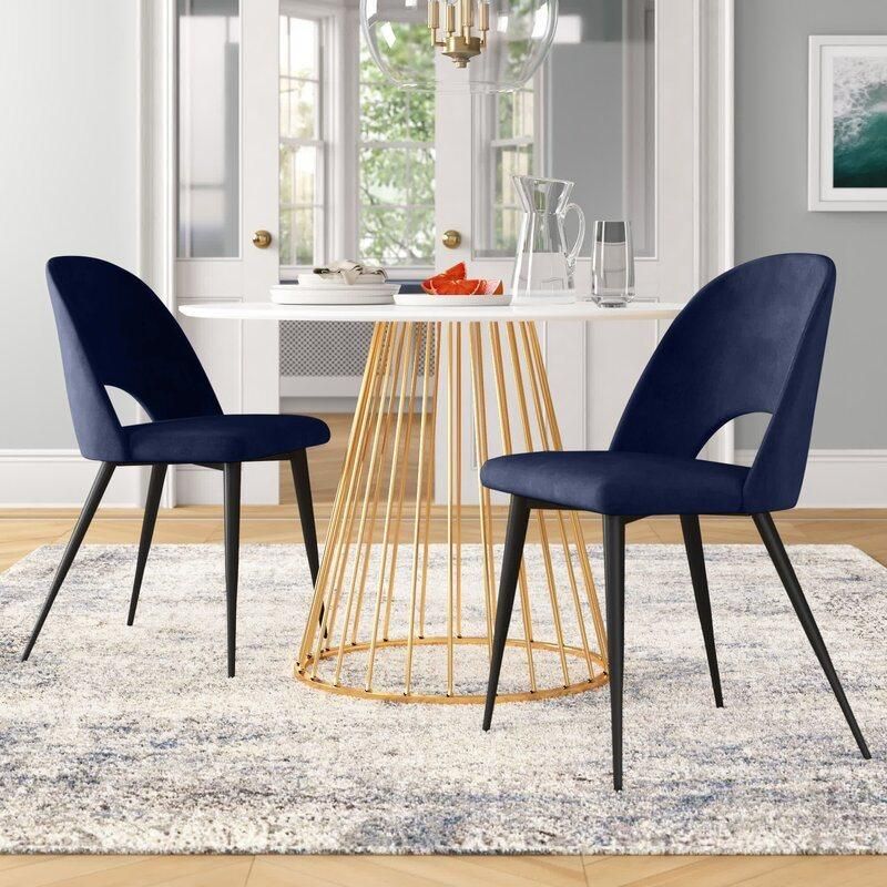 Luxury Nordic Cheap Indoor Home Furniture Room Restaurant Dining Leather Velvet Modern Dining Chair