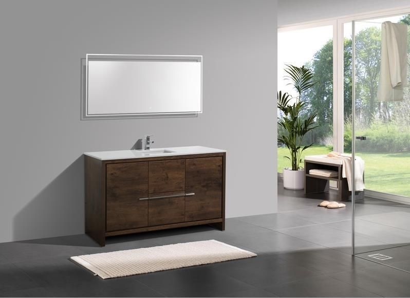 Modern Style Floor Mounted MDF Bathroom Vanity