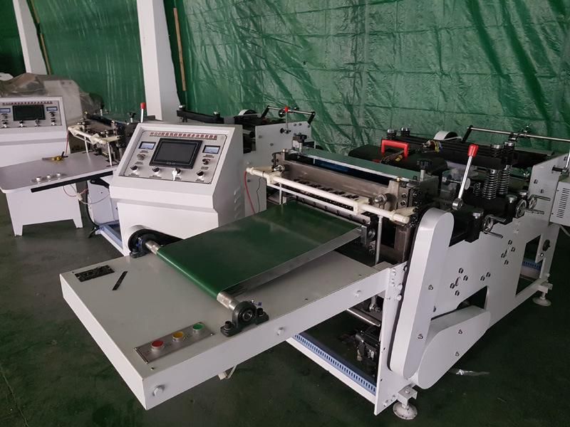 PVC Label Roll to Pieces Sheeting Machine