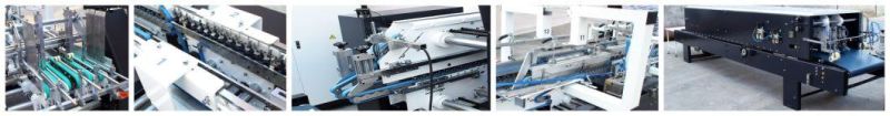 Ce Certificate China High Speed Folding Gluing Machine Medicine Box Folder Gluer Machine