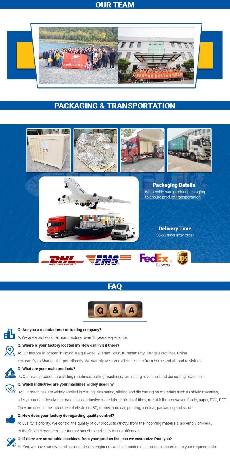 Insulating Materials Plane Computer Protective Film Plate Die Cutting Machine