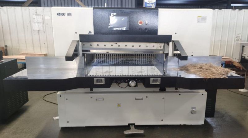 10 Inch Touch Screen Computerized Paper Guillotine/Paper Cutter/Paper Cutting Machine (115K)