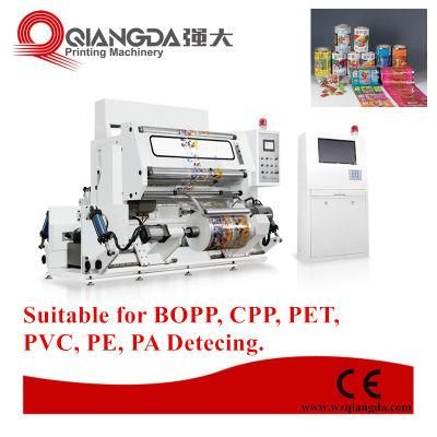 PLC Program System 1350 mm High Speed Inspecting &amp; Rewinding Machine for Printing Machine