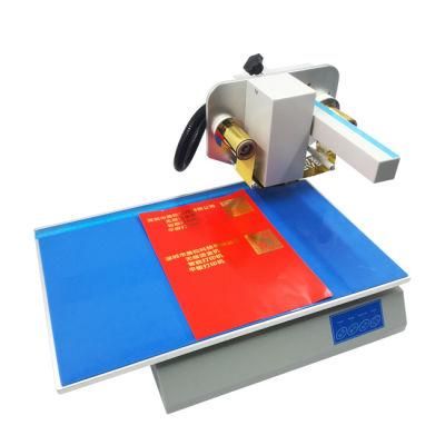 Hot Stamping Foil Printer for Notebook Cover Logo Printing